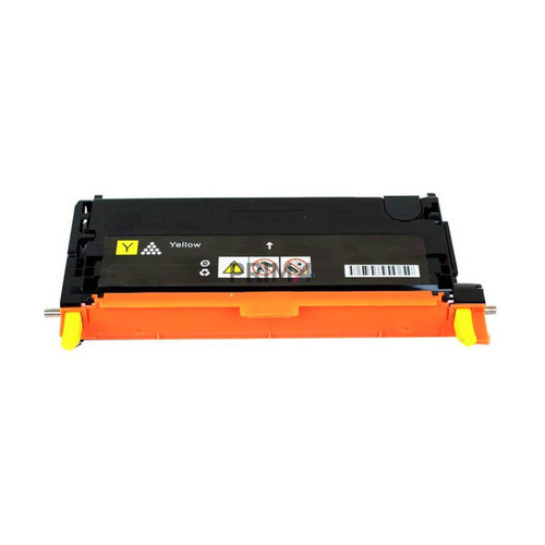 Xerox Phaser 6180 Yellow Toner Cartridge with high yield, compatible with color laser printers, for vibrant yellow printing.