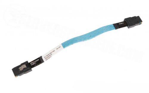 HP 839759-001 AROC Port 1 SAS Cable, durable connector for server data transfer, ideal for enterprise storage systems.