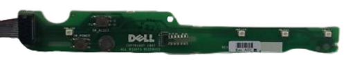 Dell PowerEdge 2400 power switch board panel, reliable server component for easy power management and maintenance.