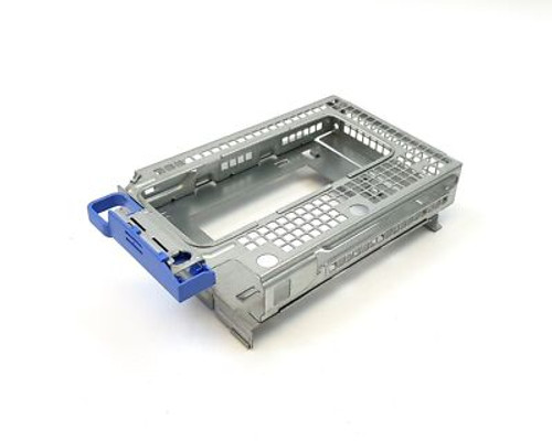 Dell Optiplex 390 metal hard drive caddy cage, part MX60047, for easy drive installation and secure data storage.