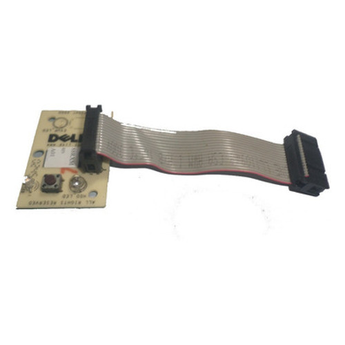 Dell Optiplex GX280 power button switch, reliable replacement part for desktop power control.