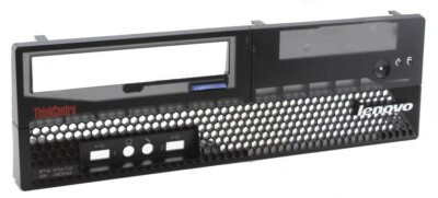 Lenovo Thinkcentre MT-M 6305-B1U front cover bezel, durable plastic, sleek design, suitable for desktop assembly.