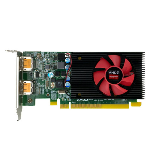 Dell AMD Radeon R5 430 2GB low profile graphics card for desktops, ideal for multimedia and gaming.