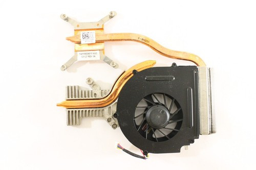 Dell Inspiron 15 7579 CPU fan heatsink, 4-pin BGA-1356, keeps processor cool in laptops.
