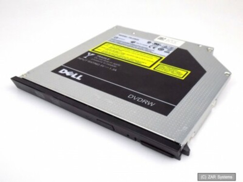 Dell E-Series 8 x SATA Ultra Slim DVD Optical Drive, reliable for data reading and writing in laptops and desktops.