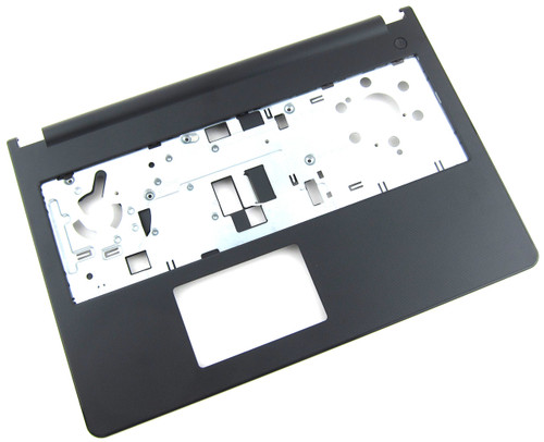 Dell Inspiron 15 3552 laptop palmrest assembly J938T, black, with keyboard and touchpad for portable computing.
