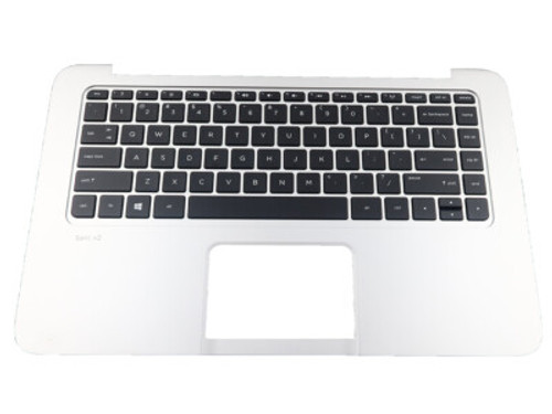 HP 14-Z010NR Stream laptop palmrest keyboard, lightweight, durable, ideal for portable computing and everyday use.