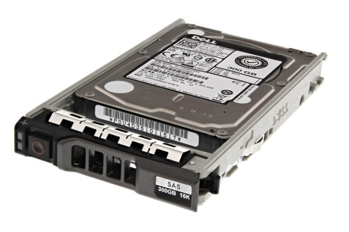 Dell 300GB 10K SAS 2.5-inch enterprise hard drive, reliable storage for servers and data centers.
