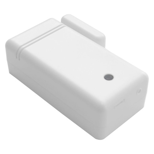 Qolsys IQ Shock Sensor QS1128-840 for security, detects impact, ideal for windows and doors, easy to install.