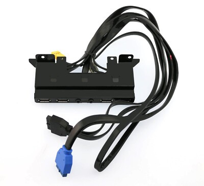 Dell 0P26F3 USB audio cable I/O board for laptops, compact, easy connection, ideal for audio and data transfer.