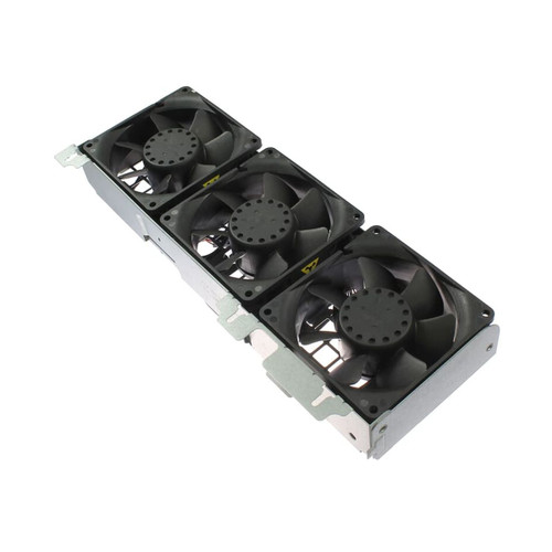 Dell Precision 3-Fan Cage Assembly, durable metal frame, easy installation, ideal for cooling and airflow in workstations.