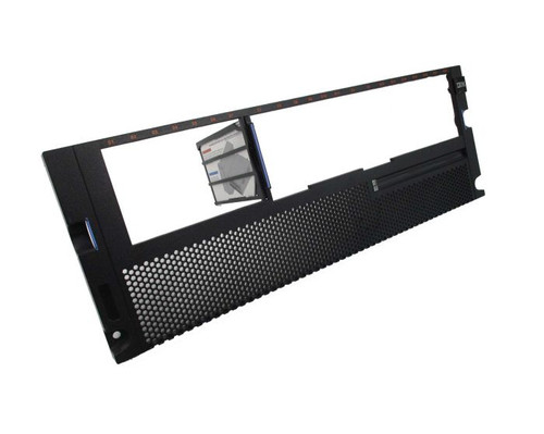 IBM 44V7223 front bezel faceplate cover assembly for server maintenance and protection in data centers.