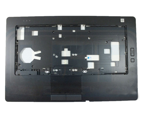 Dell Latitude E6430 palmrest touchpad upper case assembly, durable plastic, ergonomic design for laptop repair and replacement.