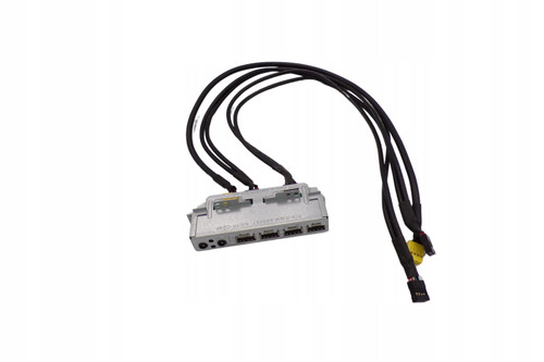 Fujitsu N16W.000057 Sprimo USB audio input panel with cables, for seamless audio connection in professional setups.