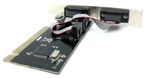 WCH CH352SS-EA3 2-Port RS232 PCIe Serial Card for reliable data communication in industrial and server setups.