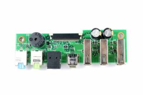 Dell Hybrid 140G Front I/O Panel with audio and USB ports for PC connectivity and easy access.