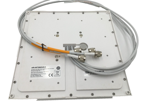 Cisco air-ant20212 2.4GHz 6.5BDI patch antenna for wireless network enhancement, indoor use, durable design.