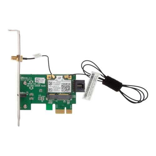 Lenovo PCIE Wireless Card 03T8165 for laptops, enhances Wi-Fi connectivity, compact, easy to install.