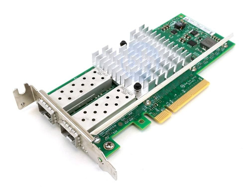 HP JZ337-61101 2-Port 10GB X520 DA2 LAN Card, high-speed network interface for servers and data centers.