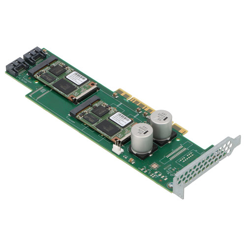 EMC 2-Port 32GB MSATA PCIe Card by 303-383-002A-00 for compact storage expansion in laptops and mini PCs.