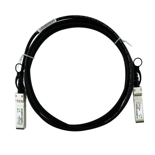 Amphenol 3M SFP+ 10GBE Passive Copper Cable for high-speed data transfer in networking setups.