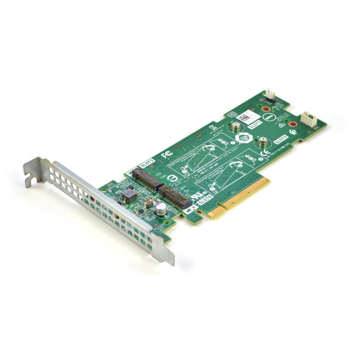 Dell 0FM1CF internal SSD adapter with low profile heatsink for enhanced cooling and reliable data storage.
