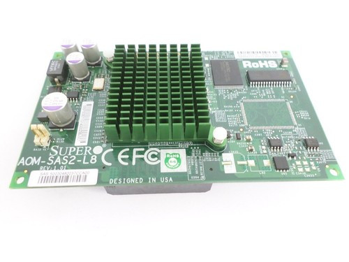 AOC-IO-U2G Supermicro Juniper STRM 2500 internal card for network management and data transfer.