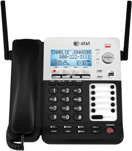 AT&T SB67148 DECT 6.0 line expansion deskset for home or office communication, with clear sound and easy setup.