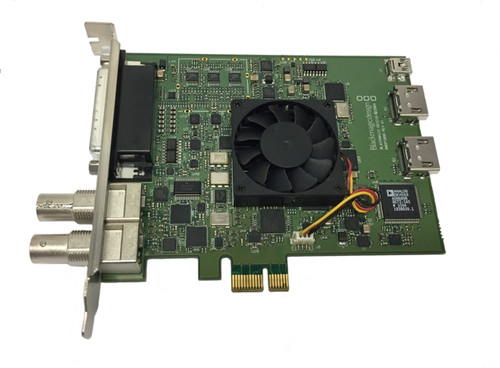 Blackmagic Design Decklink Studio 2 Capture Card BMDPCB95/REV-A1 professional video capture, ideal for broadcasting and editing.