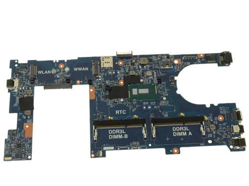 Dell Latitude 3350 motherboard with Intel 3825U Pentium, DDR3L, compact design for laptop repair and upgrades.
