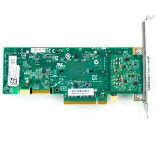 Dell SolarFlare 2-Ports 40GBE QSFP PCIe 3.0x8 high-profile network card for high-speed data transfer in data centers.