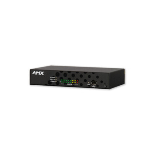 Amx NMX-ENC-1105 H.264 streaming encoder for multi-format video capture and live broadcasting in professional settings.