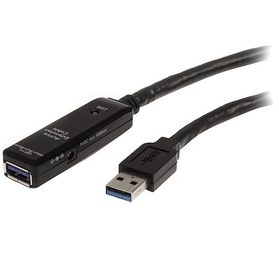 StarTech USB 3.0 SuperSpeed Extension Cable, 3 meters, durable, ideal for extending high-speed data transfer in various setups.