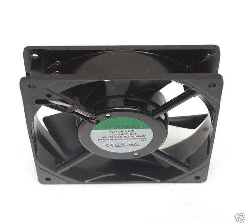Sunon SP101AT-1122HBT 100/115V 0.2A cooling fan for electronics cooling, compact and reliable. Sunon SP101AT-1122HBT 100/115V 0.2A cooling fan for electronics cooling, compact and reliable.