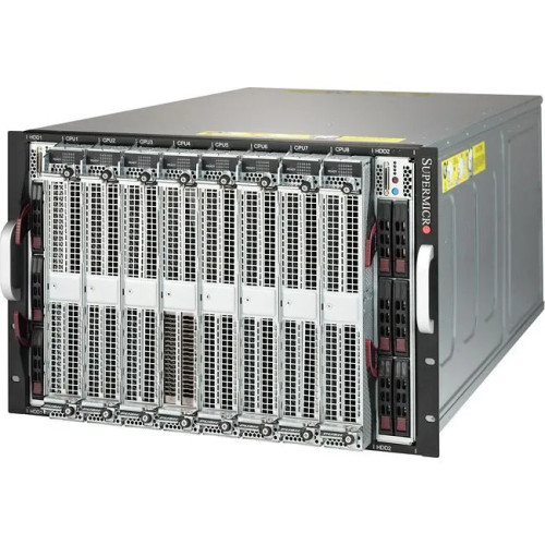 Supermicro 7088B-TR4FT - 7U 8-Node Rackmount Barebone