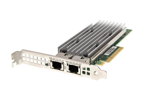 QL41162 QLogic 10Gb RJ45 2-Port Network Card for high-speed server networking and data transfer.