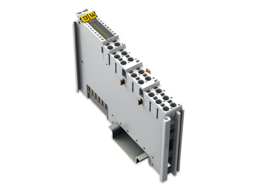 750-1405 Wago 16-channel digital input module for industrial automation, compact design for control systems.
