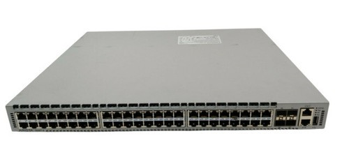 DCS7048TAR ARISTA 48-port Gigabit Ethernet switch with 4 SFP+ slots for high-speed networking in data centers.