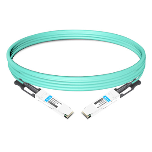 AddOn Mellanox 200GBase-AOC QSFP56 optical cable, high-speed, flexible, for data center and networking applications.