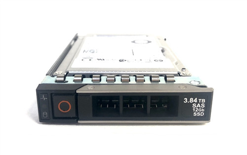 Dell X8F870X8F87 3.84TB SAS TLC SSD for high-performance data centers, hot-plug 2.5-inch storage.