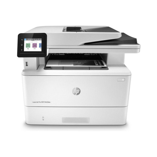 HP M428dw LaserJet A4 Mono Multifunction Printer by HP, model M428dw, ideal for office printing, copying, and scanning needs.