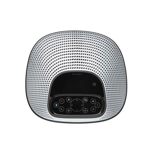 Logitech CC3000e ConferenceCam with Bluetooth, HD video, wide-angle lens for professional meetings and remote collaboration.