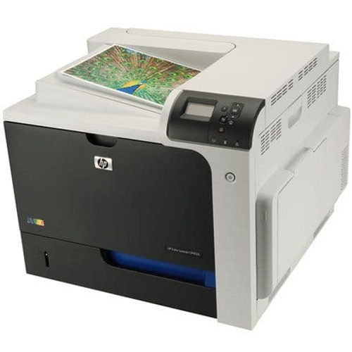 CP4025n HP Colour LaserJet Enterprise A4 SFP Printer for high-volume professional color printing in office environments.