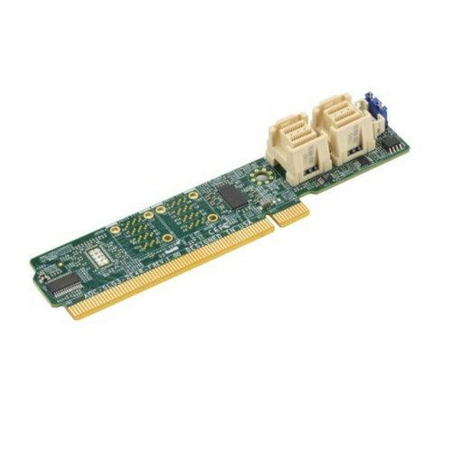 AOC-SLG3-2E4R-F Supermicro NVMe PCIe Host Bus Adapter for high-speed storage expansion.