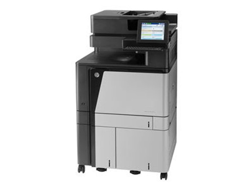 HP Colour LaserJet Managed Flow MFP Printer L3U51A, versatile office device for printing, copying, scanning, and faxing.