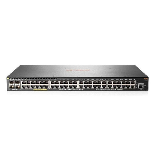 Aruba 2540 48G PoE+ 4SFP+ Switch by HP, part of networking category, for reliable enterprise connectivity and power over Ethernet.