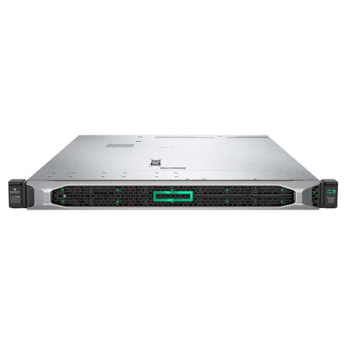 HP ProLiant DL360 Gen10 server with part P56956-B21, compact rackmount for data center networking tasks.