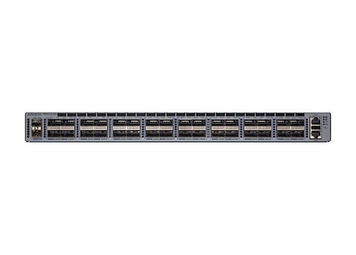 DCS-7050CX3-32S switch by Arista Networks, 32 ports 100GbE, 2-P SFP+, R-F airflow, ideal for high-performance networks.