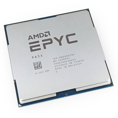 AMD EPYC 9654 2.4GHz 96-Core Processor for high-performance server computing and data center applications.