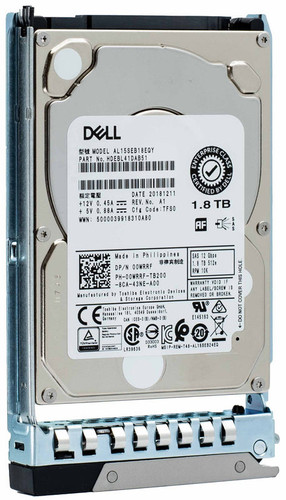 Dell 400-ATJR G14 1.8TB 10K RPM SAS HDD 12Gb/s 2.5"